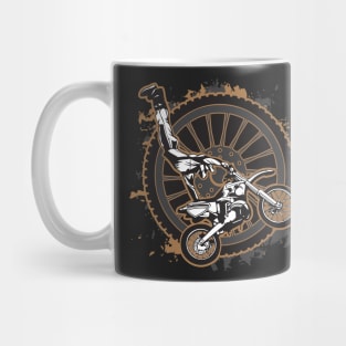 Motocross Extreme Stunt Motorcycle Mug